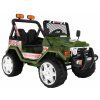 Elektrické autíčko Jeep Raptor, EVA kola, 2.4GHz zelené 2