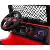 Elektrické autíčko Jeep Raptor, EVA kola, 6.4GHz červené 6
