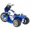 Dětská elektrická motorka Harley 6V modrá 3