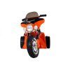 Dětská elektrická motorka Harley 6V oranžová 2