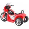 Dětská elektrická motorka Harley 6V červená 2