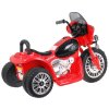 Dětská elektrická motorka Harley 6V červená 3