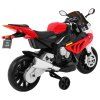 Dětská elektrická motorka BMW S1000 RR červená 10