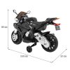 Dětská elektrická motorka BMW S1000 RR černá 1