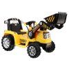 Ramiz dětský elektrický traktor s nakládací lžící 2,4GHz žlutý 2