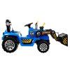Ramiz dětský elektrický traktor s nakládací lžící 2,4GHz modrý 8