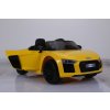 Dětské elektrické autíčko Audi R8 Spyder 2,4Ghz žluté