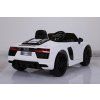 Dětské elektrické autíčko Audi R8 Spyder 2,4Ghz bílé