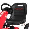 ABARTH red šlapací motokára 11