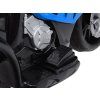 Elektrická motorka BMW S1000 RR modrá plynový pedál