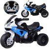 Elektrická motorka BMW S1000 RR modrá pohledy