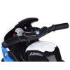 Elektrická motorka BMW S1000 RR modrá palubní deska