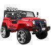Ramiz Jeep Raptor 4x4, kožená sedačka, 2 místné červené 1