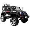 Ramiz Jeep Raptor 4x4, kožená sedačka, 2 místné černé 2