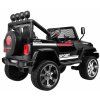 Ramiz Jeep Raptor 4x4, kožená sedačka, 2 místné černé 4