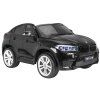 Elektrické autíčko BMW X6 M, 2 místné lakované černé 13