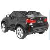 Elektrické autíčko BMW X6 M, 2 místné lakované černé 5