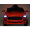 Dětské elektrické autíčko Mustang GT bílé 11