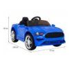 Dětské elektrické autíčko Mustang GT modré 6
