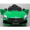 Dětské elektrické autíčko Mercedes AMG GTR zelené 2