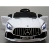 Dětské elektrické autíčko Mercedes AMG GTR bilé 2