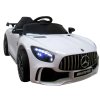 Dětské elektrické autíčko Mercedes AMG GTR bilé 1