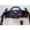 Elektrické autíčko Land Rapid Racer bílé EVA 12
