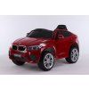 Elektrické autíčko BMW X6M lakované červené