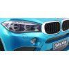 Elektrické autíčko BMW X6M lakované modré 12