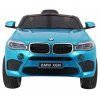 Elektrické autíčko BMW X6M lakované modré 3