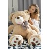 Velký medvěd XXL plyšák 140 cm světle hnědý 2