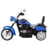 Elektrická motorka Chopper modrá 3