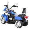 Elektrická motorka Chopper modrá 4