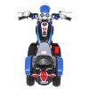 Elektrická motorka Chopper modrá 6