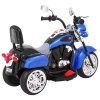 Elektrická motorka Chopper modrá 6