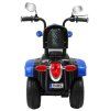 Elektrická motorka Chopper modrá 10