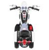 Elektrická motorka Chopper bílá 6