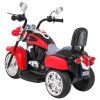 Elektrická motorka Chopper červená 6