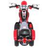 Elektrická motorka Chopper červená 7