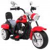 Elektrická motorka Chopper červená 10