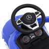 Odrážedlo Mercedes-Benz s vodící tyčí modré 10