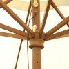 Zahradní slunečník Poly 3 m PATIO ecru 2
