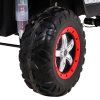 Elektrické autíčko Mercedes Unimog červené 15