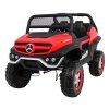 Elektrické autíčko Mercedes Unimog červené