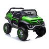 Elektrické autíčko Mercedes Unimog zelené 2