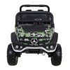Elektrické autíčko Mercedes Unimog maskáčové 5