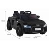 Elektrické autíčko Audi R8 Spyder S černé 1