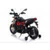Elektrická motorka Aprilia černo-červená 6
