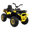 Dětská elektrická čtyřkolka X-MAX 607 žlutá 3