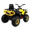 Dětská elektrická čtyřkolka X-MAX 607 žlutá 4